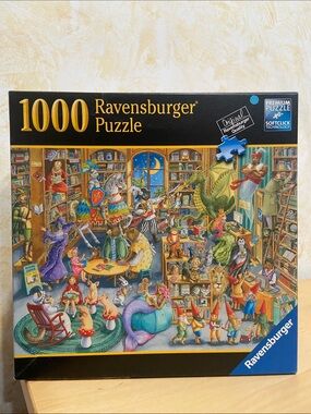 Ravensburger Midnight At The Library - 1000 Piece Puzzle
